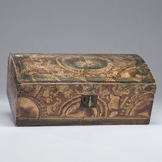 Painted Dome Top Trunk
