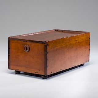 Fine Locking Document or Candle Box in Cherry