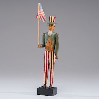 Pennsylvania Uncle Sam Carving by Ralph Buckwalter (1906-1990)