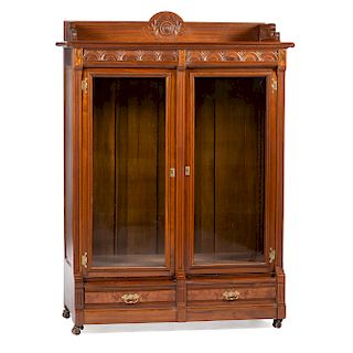 Victorian Eastlake-style Bookcase