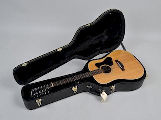 Vintage Cased Guild Madeira Acoustic Guitar