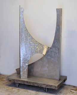 Rita Rapaport Abstract Steel Sculpture