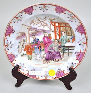 Chinese Rose Mandarin Plate