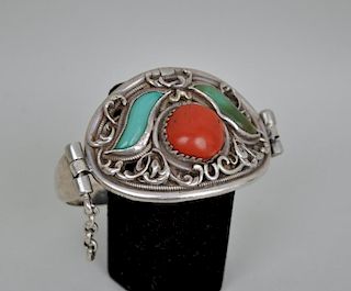 Mongolian Art Nouveau Bracelet
