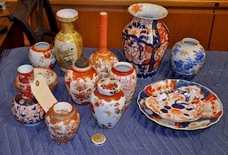 Group Sixteen Japanese Porcelain Wares