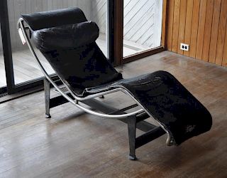 Le Corbusier Two Part Rocking Chaise Lounge