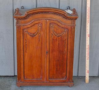 Small French Provincial Style Hanging Cupboard