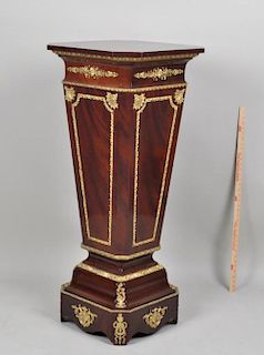 French 18th C. Style Urn Stand w/Gilt Metal Mounts