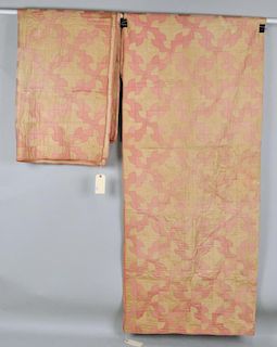 Pair of Silk Quilts