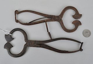 Two Early Iron Sugar Snips