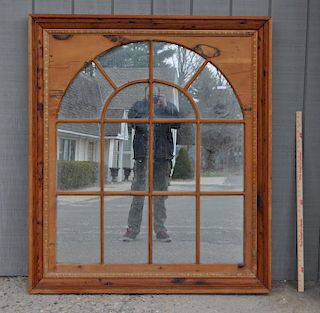 Large Architectural Window Fitted w/Mirror Plate