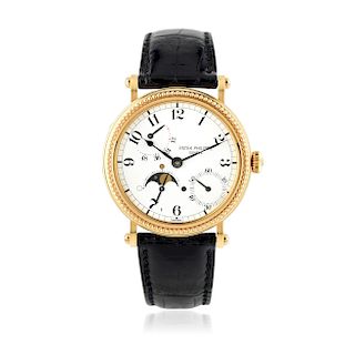 Patek Philippe Ref. 5015J with Officer's Case in 18K Gold