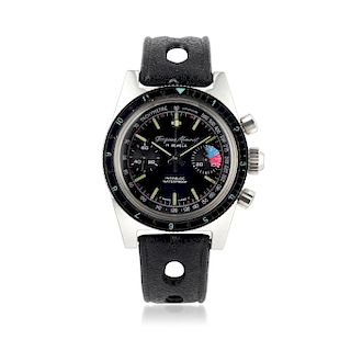 Jacques Monnat Yachting Chronograph in Steel