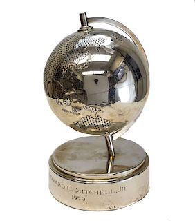 Tiffany & Co Sterling Silver Globe