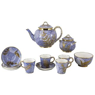 Royal Worcester Aesthetic Japonsim Tea Set