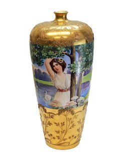 Dresden Porcelain Vase