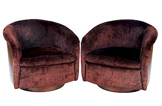 Milo Baughman for Thayer Coggin Rosewood Chairs