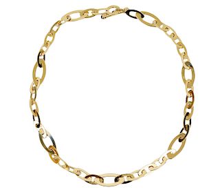 Roberto Coin Chic & Shine 18kt Link Necklace