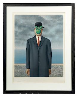 Rene Magritte 'Le Fils de L'Homme' Lithograph