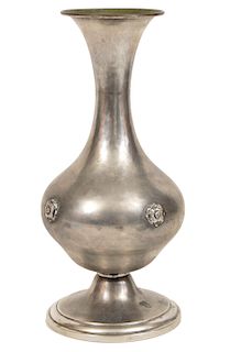 Buccellati Italian 800 Silver Vase