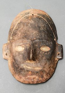 Pre-Columbian Chimú Culture Peru Pottery Mask