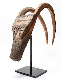 African Tribal Bobo "Nyanga" Antelope Mask