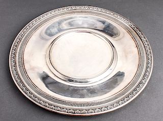 Wallace Sterling Silver Pierced Charger