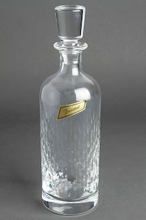 Baccarat Cut-Crystal Decanter w Stopper