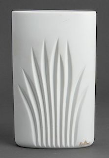 Rosenthal Matte White Porcelain Vase