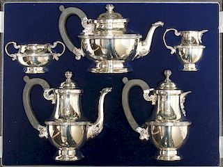 Royal Irish Silver Ltd Tea / Coffee Service Set 5