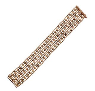 Cartier Paris Nouvelle Vague 18K Gold Bracelet