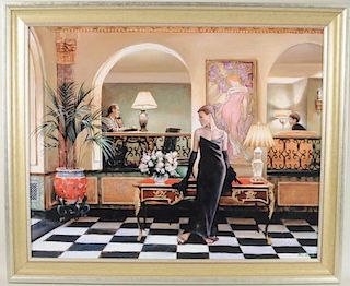 Harry McCormack "Art Deco Lobby" Print