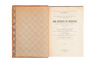 Bustamante Pérez, Carlos.  Los Orígenes del Gobierno Virreinal en las Indias Españolas. Don Antonio de Mendoza, Primer Vi...