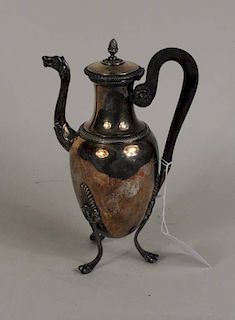 French Empire Silver Coffee Pot