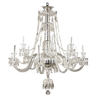 A MARIE THERESE STYLE CHANDELIER. FRANCE, CA. 1900. 