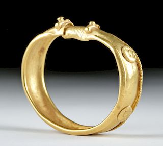 Published & Exhibited Hallstatt Gold Bracelet - 37.9 g