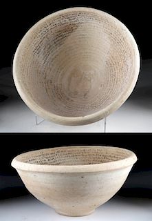 7th C. Mesopotamian Incantation Bowl - Ex Christie's