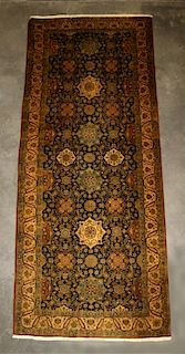 Bidjar Flat Woven Floral Design Persian Rug