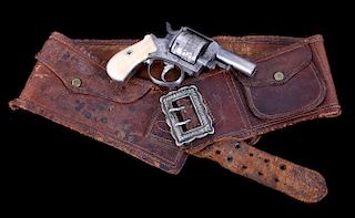 Factory Engraved British .44 Bulldog Revolver