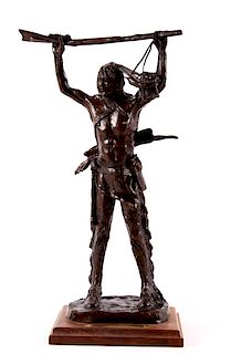 Bob Scriver "War Prize" Original Bronze Sculpture