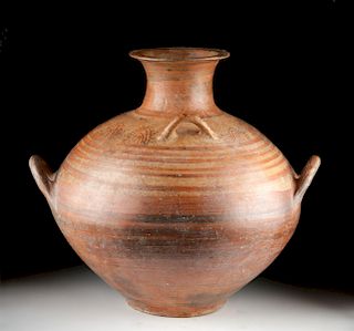 Large Mycenaean Bi-Chrome Pottery Jug w/ TL