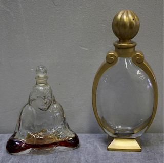2 Vintage Baccarat Perfume Bottles.