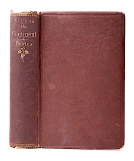 Across The Continent by Samuel Bowles Pub. 1865