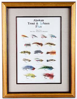 Signed B. White "Wet Flies, Streamers & Bucktails"