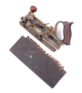 Early Rare Stanley 45 Combination Plow Plane