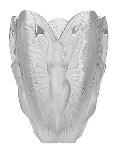 Rare Lalique Chrysalide Monumental