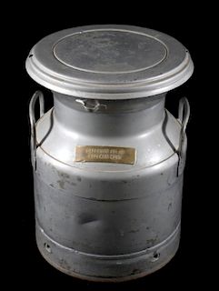 Montana Gallatin Co-op Metal Dairy Canister