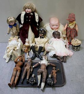 Group of Miscellaneous Vintage Dolls.