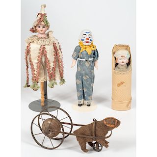 Assorted French and German Toys