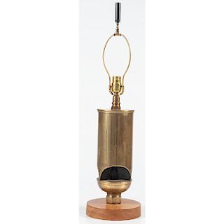 Brass Steam Whistle Lamp